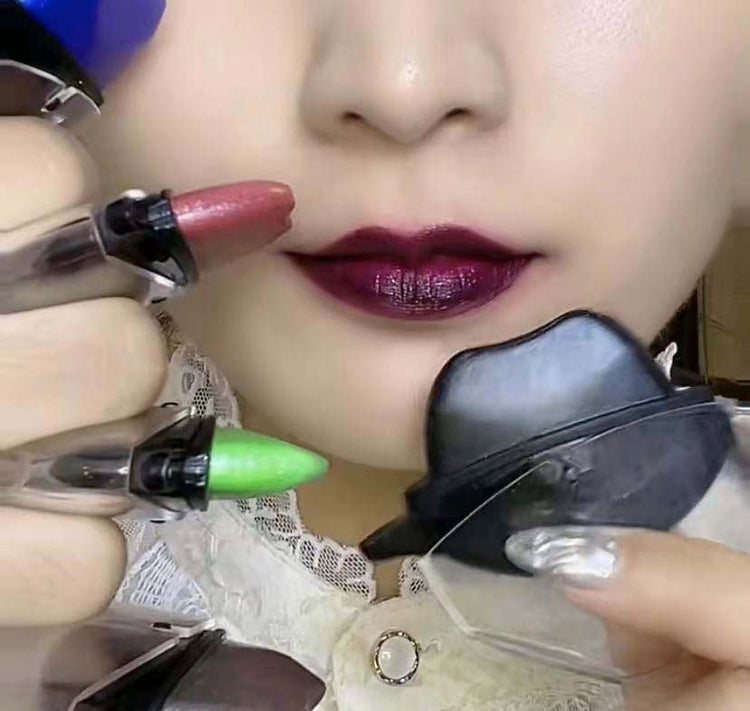 1 , lazy lipstick-FloweryConcubine