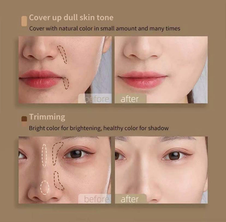 1,Tfit3-color Concealer Cream