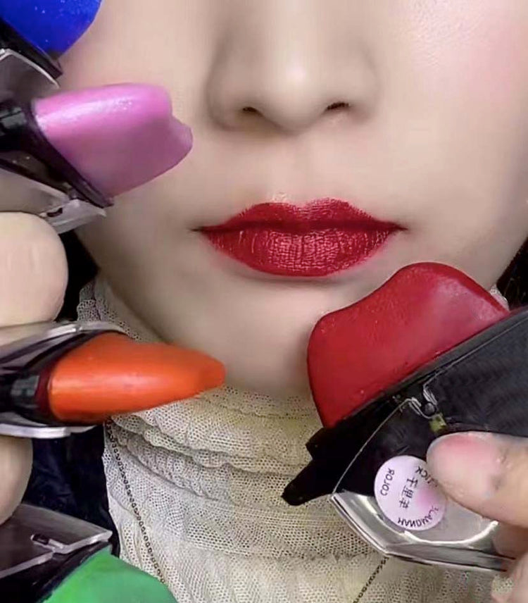 1,1,colorful lazy lipstick