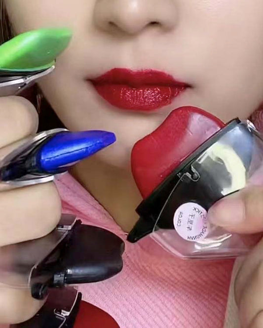 1 , lazy lipstick-FloweryConcubine