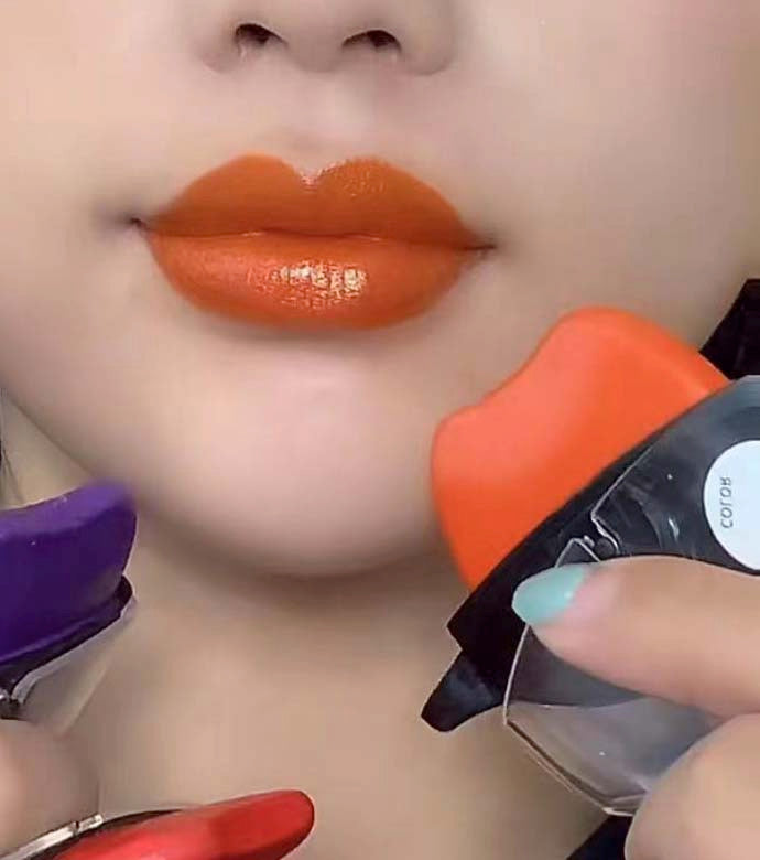 1,1,colorful lazy lipstick