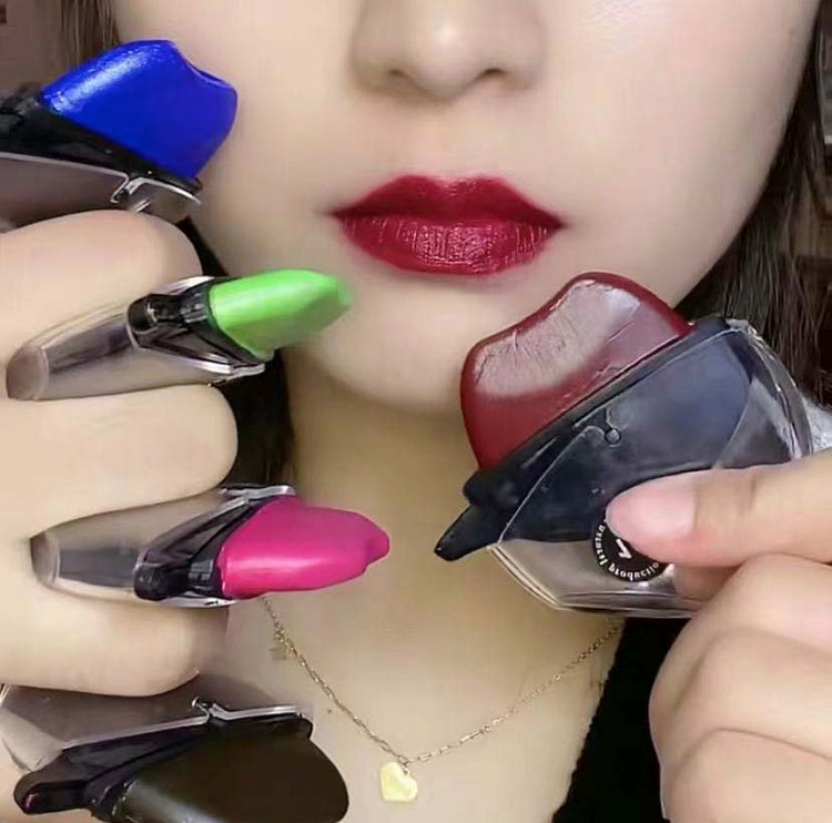 1,1,colorful lazy lipstick