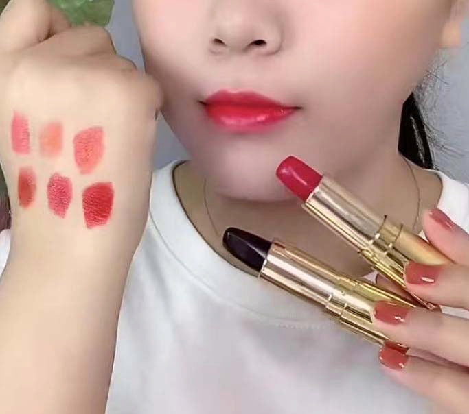 one lipstick with 6 colors |Flowery concubine