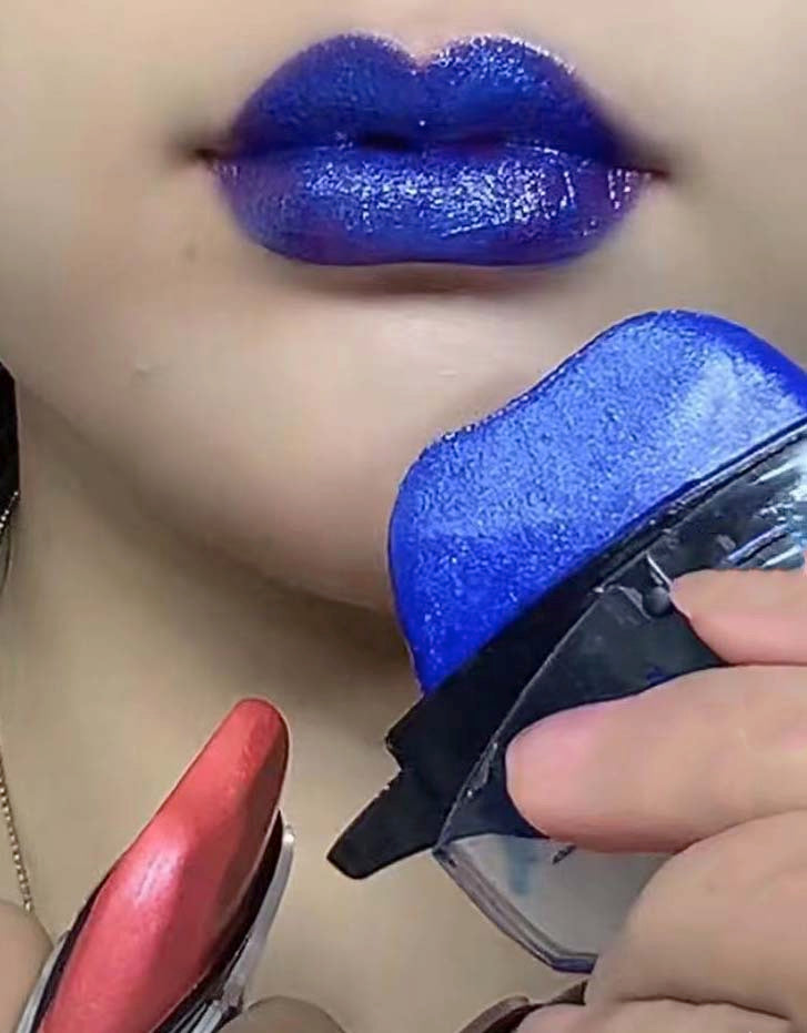 1,1,colorful lazy lipstick
