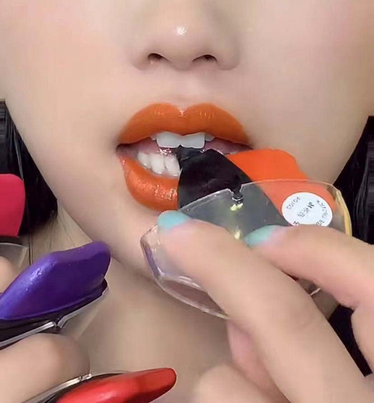 1 , lazy lipstick-FloweryConcubine