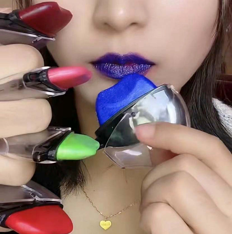 1 , lazy lipstick-FloweryConcubine