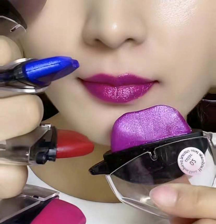 1 , lazy lipstick-FloweryConcubine