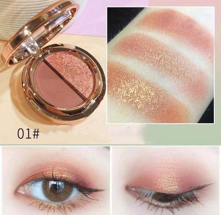 2,colors eyeshadow is easy to color |FloweryConcubine