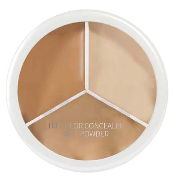 3 colors concealer powder