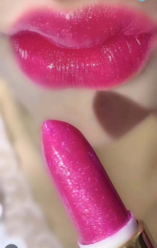 pink crystal lipstick