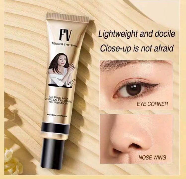 1 color ,l,Gilt Glowing Conclear Liquid Foundation(buy 1 get 1 free)