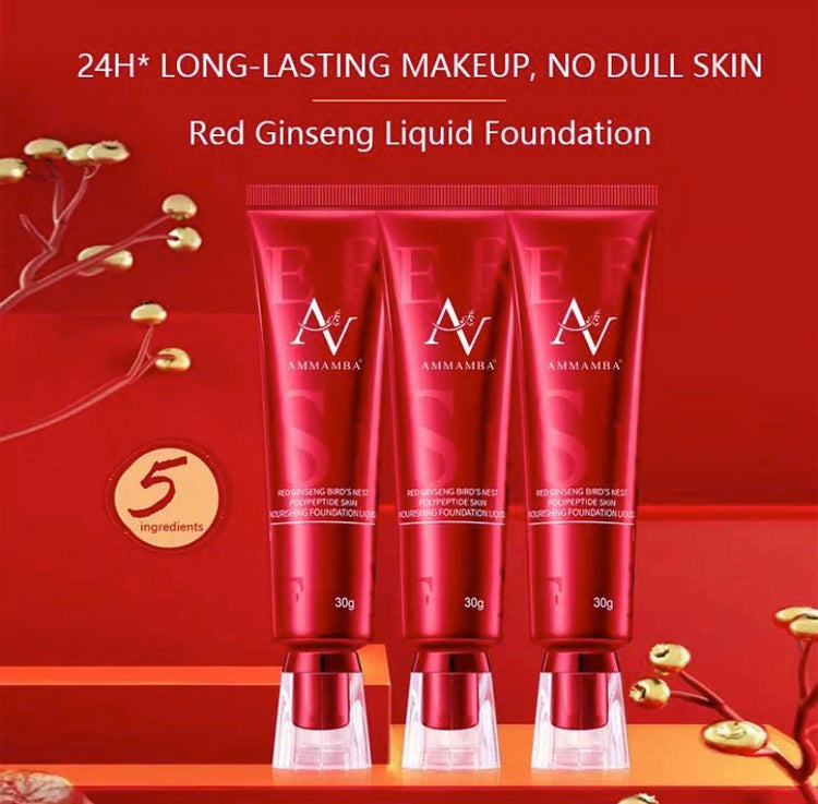 1 color ,l,Red ginseng liquid foundation(buy 1 get 1 free )