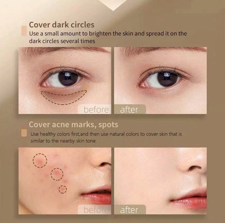1,Tfit3-color Concealer Cream