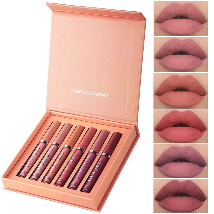 1 color ,lipgloss(6 diffrent colors)