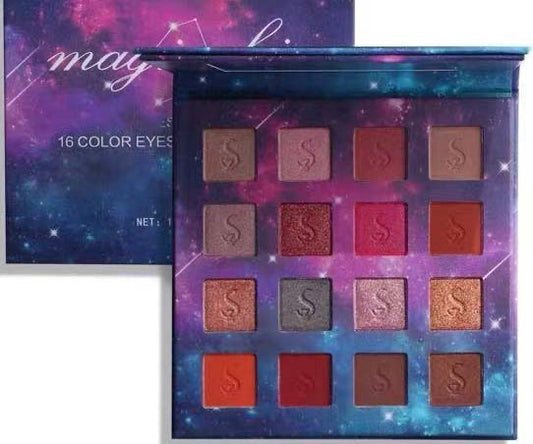 16 colors eyeshadow