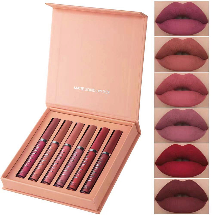 1 color ,lipgloss(6 diffrent colors)