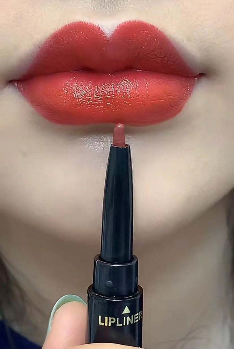 2, , pen  lipstick|double lipstick|FloweryConcubine