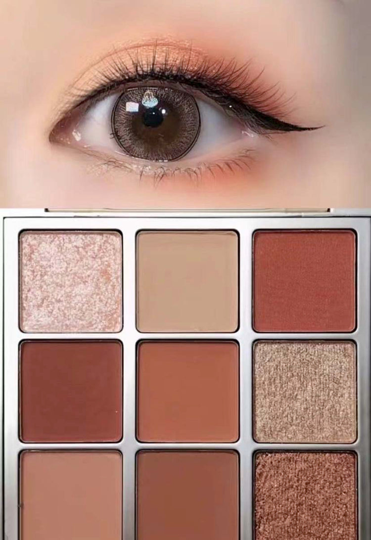 9,eyeshadow is easy to color