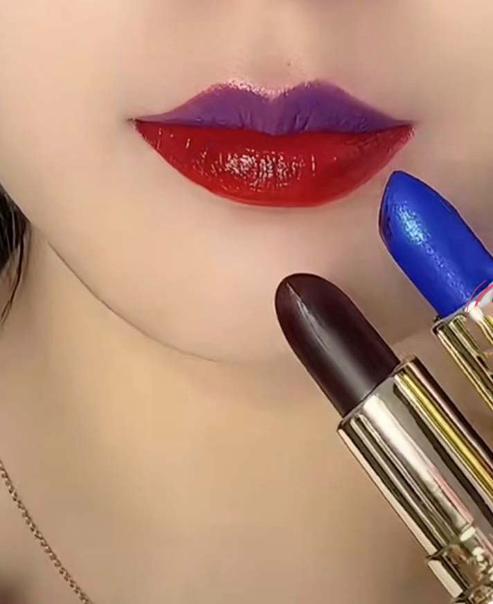 1 color,lipstick with 2 lipsticks|FloweryConcubine