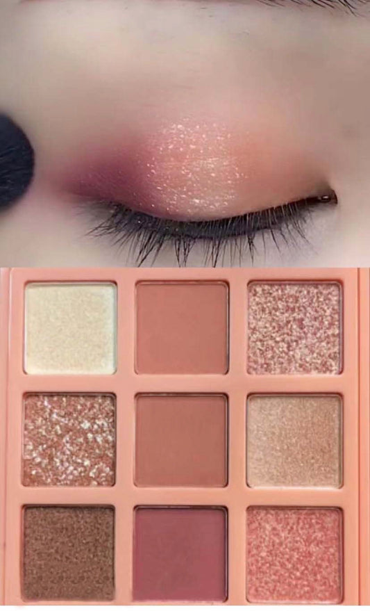 9 colors eyeshadow-FloweryConcubine