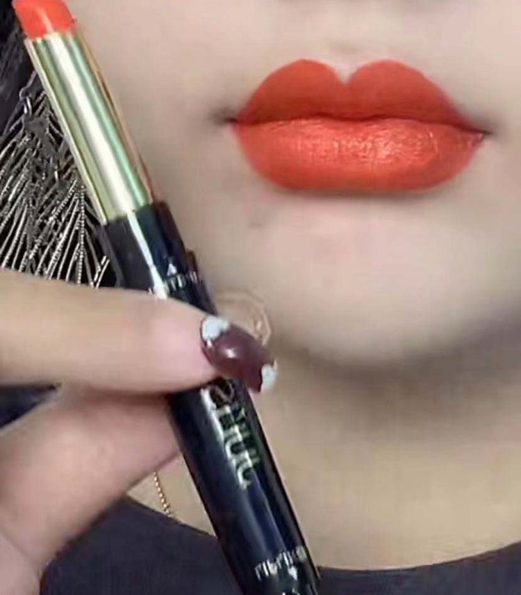 2, , pen  lipstick|double lipstick|FloweryConcubine