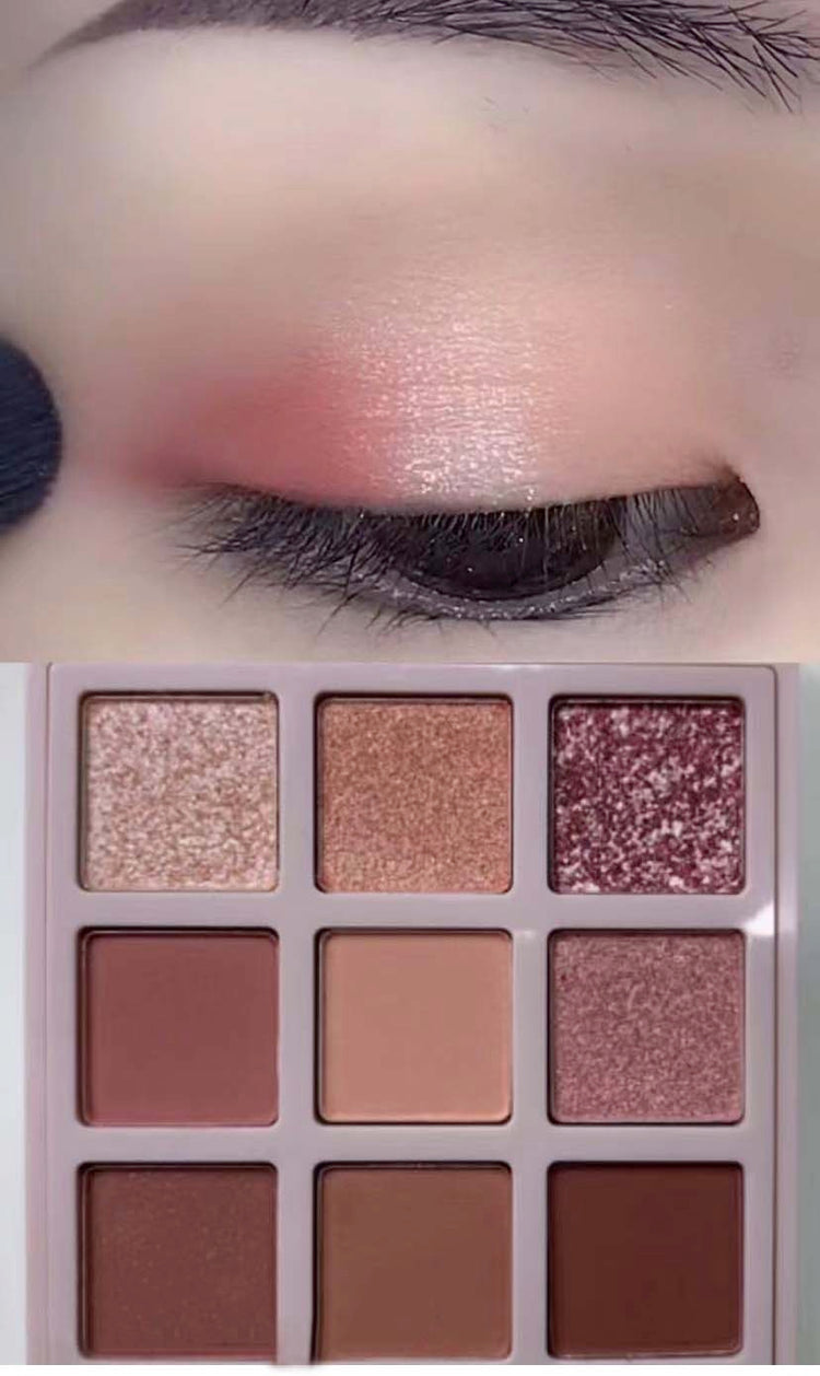 9 colors eyeshadow-FloweryConcubine